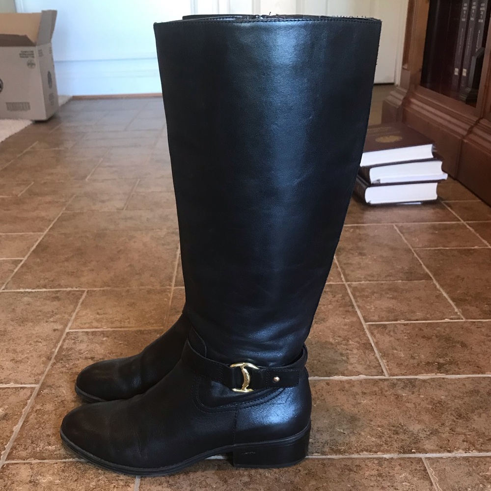 Lauren Ralph Lauren Leather Riding Boots